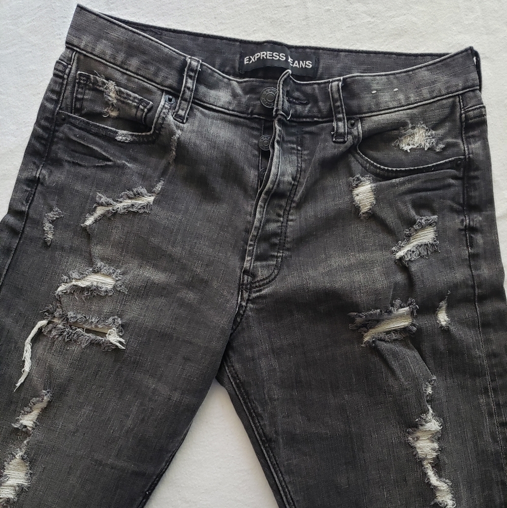 Express vintage high jeans